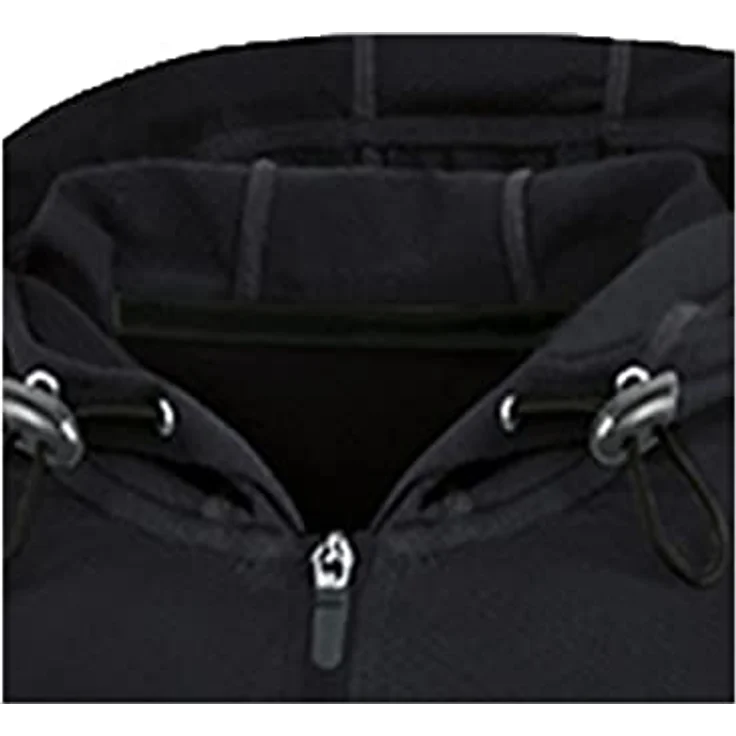 Jako Kapuzenjacke Run 2.0, Polyester - Stretch - Jersey, atmungsaktiv, Schwarz – Bild 4