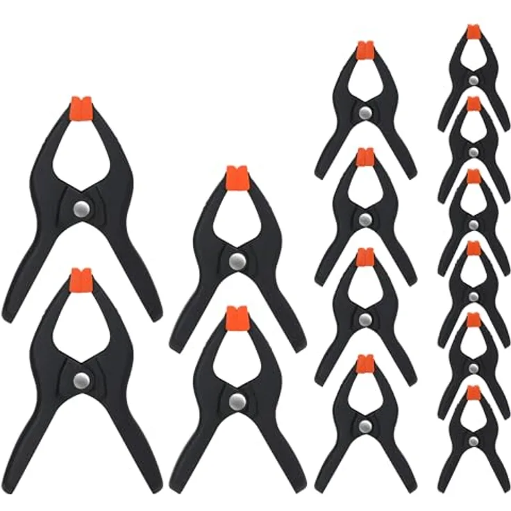 JORGENSEN 93260 Befestigungsset, Spann-Weite max. 76mm, Ausladungs-Maße 70mm, ideal für Heimwerker und Reparaturen