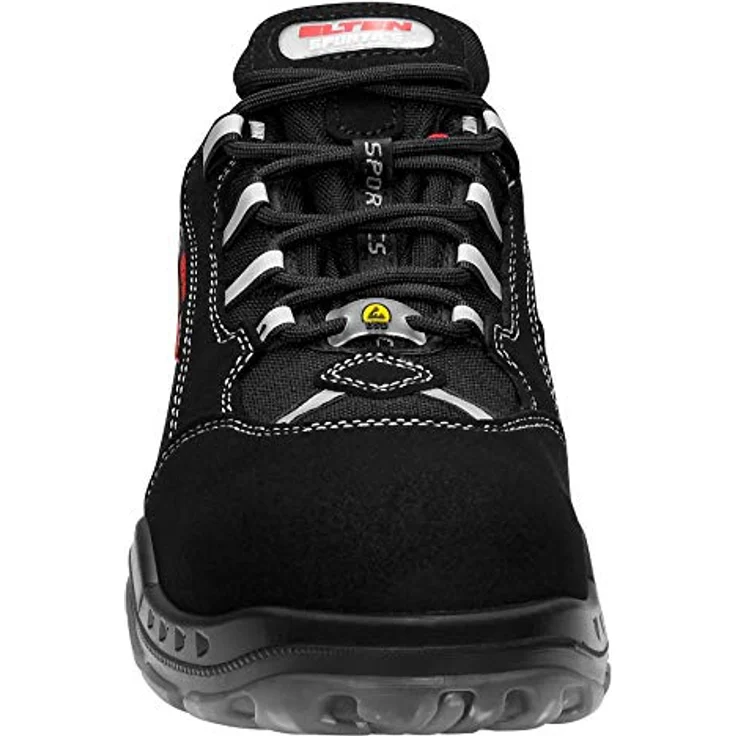 ELTEN SENEX ESD S2 72872, Arbeitsschuh mit Hydrophobierung, atmungsaktiv, metall- und lederfrei, schwarz – Bild 2