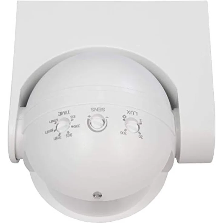 McShine HF Mikrowellen-Bewegungsmelder McShine LX-752 180 230V 1.200W weiß LED geeignet – Bild 4
