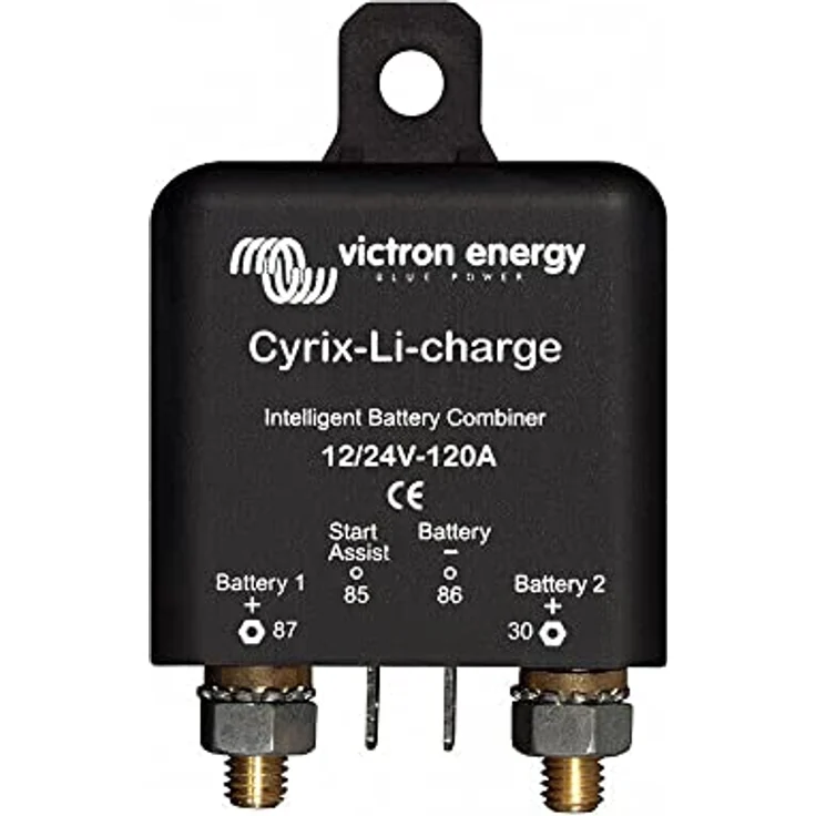 Victron Energy Cyrix-Li-Charge 24/48-120, intelligenter Batterieladegerät-Schutz mit 3 Sekunden Verzögerung und Zellüberspannungsschutz – Bild 1