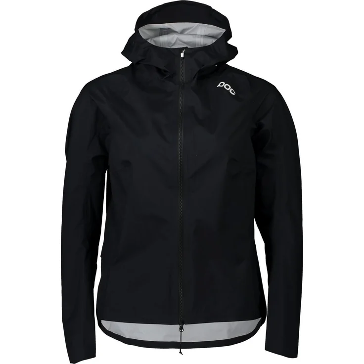 Poc W's Signal All-Weather Jacket, Damen Velojacke, leicht, atmungsaktiv, wasserdicht, schwarz, Größe S