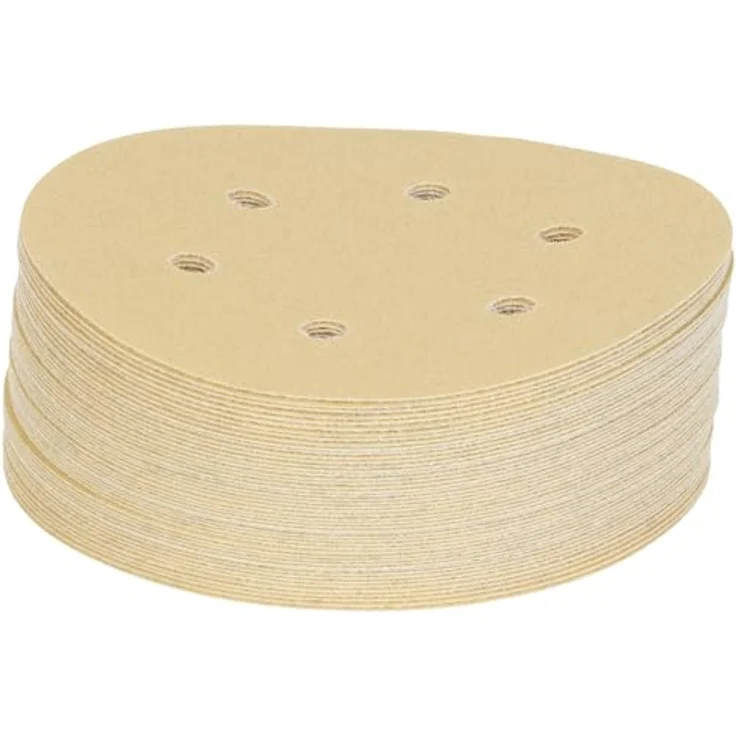 Bosch Professional Accessories C450 150mm 180 Korn 6-Loch Schleifteller mit Klettverschluss, Aluminiumoxid-Körner, stabil (Bosch) – Bild 1