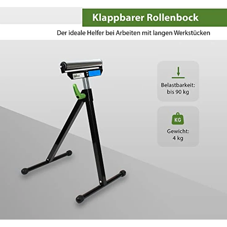 Rollenbock Rollbock Klappbock Unterstellbock Arbeitsbock Montagebock bis 90 kg – Bild 4