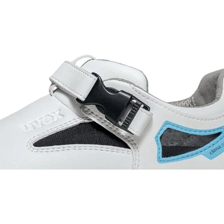 Uvex Sports uvex 1 sport white Halbschuhe S1, Sicherheitsschuhe in Weiß, Größe 41, Weite 11, rutschhemmend und waschbar – Bild 6