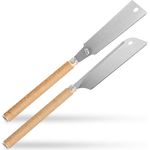 WALTER Dozuki + Ryoba Japansägen-Set, 2-teilig, Sägeblattlängen 25/27 cm, präzise Schnitte in Holz