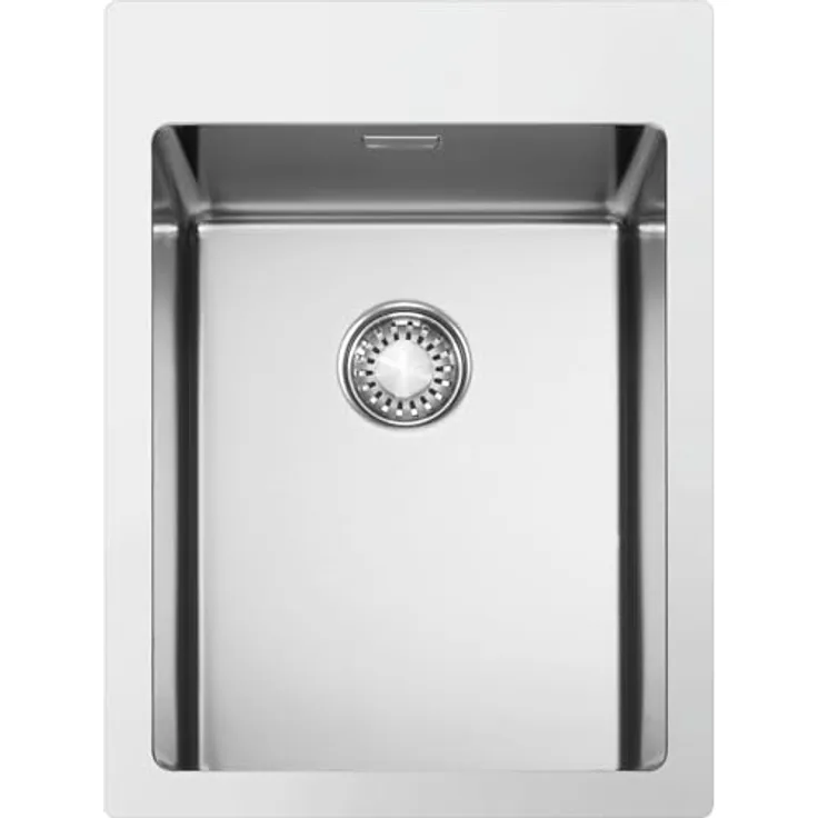 SMEG VR12S34RS MIRA Spülbecken, Stainless Steel