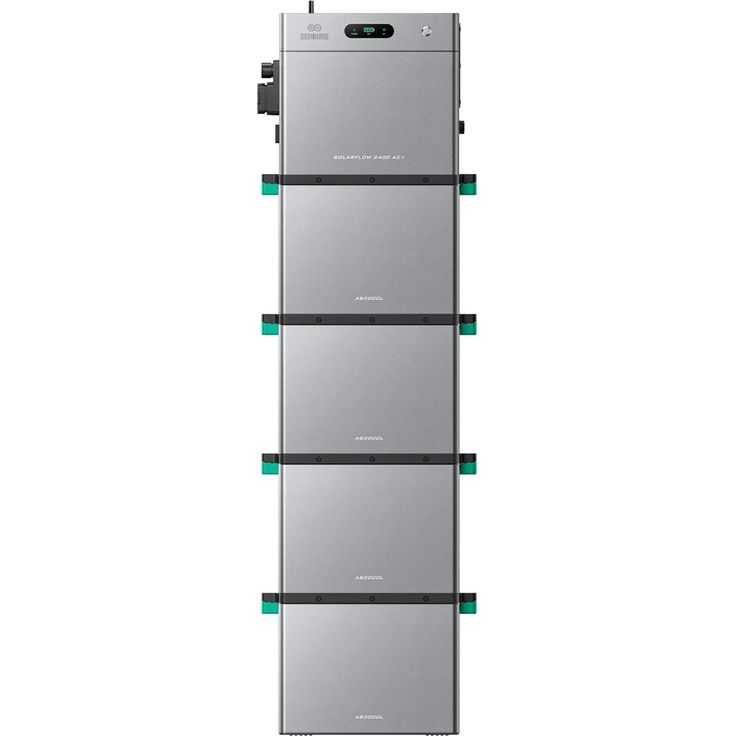 ZENDURE SuperCharged SolarFlow 2400 AC Plus, Balkonkraftwerk mit bidirektionalem AC-Ausgang bis 2400W und 4 AB3000L Batterien