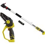 Baricus Akku-Kettensäge 18V inklusive Verlängerung - Version 3.0 - Schwertlänge ca. 156mm - Ergonomischer Handgriff - B-WARE (Ohne: Akku & Ladegerät)