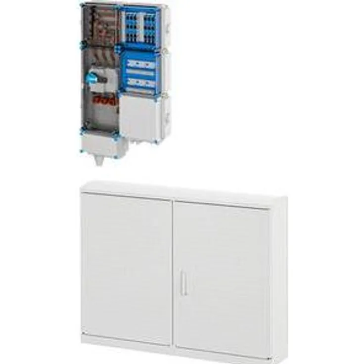 Hensel HENS Ladeverteiler, Elektroauto Ladestation nach DIN EN IEC 61439, Schutzart IP 54, UV-beständig, optional mit Überspannungsschutz und Fehlerstromschutz