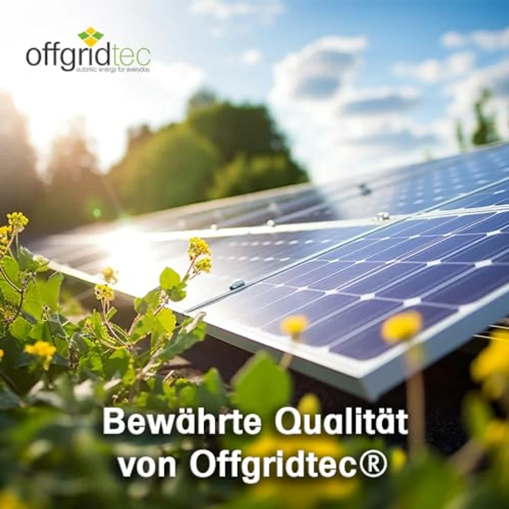 offgridtec MONO-150 V2 Solarmodul, 150 W, monokristallin, 23V, schwarzer Rahmen, 2 Bypass Dioden – Bild 5