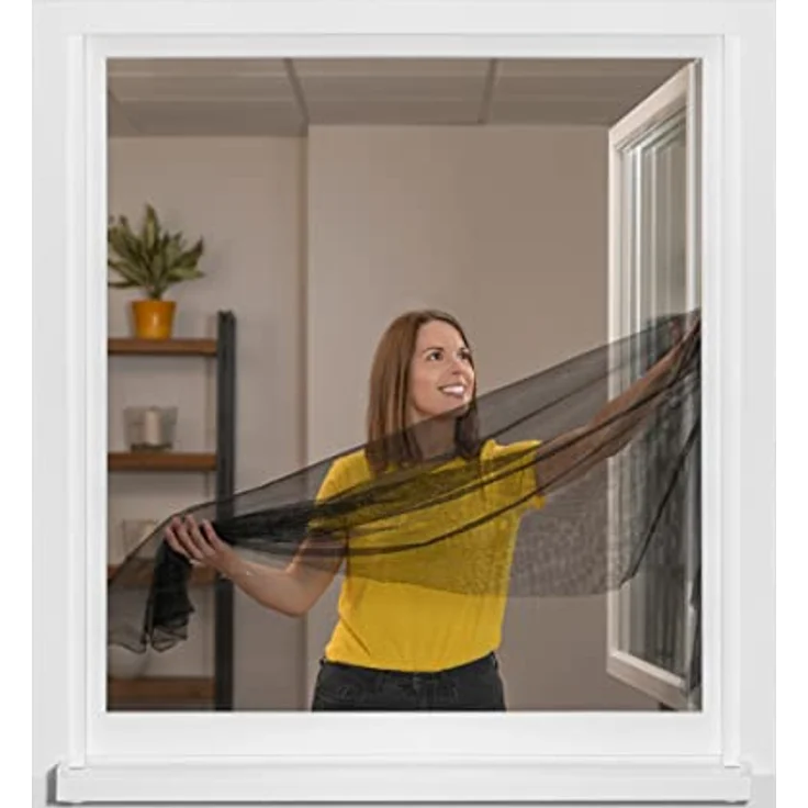 Schellenberg Insektenschutz Gitter 130 x 150 cm, anthrazit – Bild 2