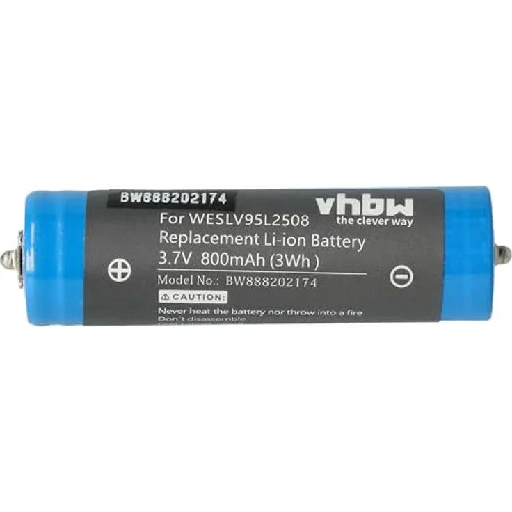 Vhbw Akku für Panasonic ES-LV65, ES-LV81, ES-LV9, ES-LV95, ES-RF31 Rasierer, 800mAh, 3,7V, Li-Ion – Bild 8