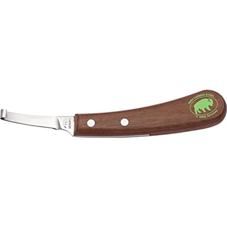 F.DICK Hufpflege-Set (Hufmesser, Hufraspel, Hufreiniger, Hufnietzange, Beschlaghammer, Schraubendreher; Hufnagel, in Tasche) 63470000 – Bild 4