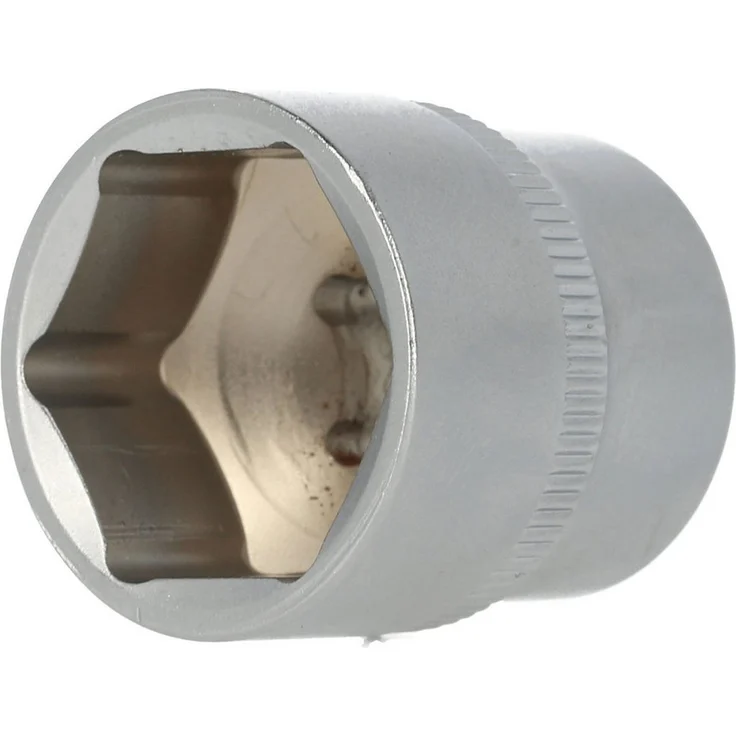 Brilliant Tools Sechskant-Stecknuss 24 mm, 3/8" Innenvierkant-Antrieb aus Chrom-Vanadium-Stahl, matt verchromt - BT021817