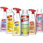 unyrain STARTER-SET Profi-Reinigungsmittel, 6x Reiniger – Cleaner für sämtliche Anforderungen des Alltags, Reinigung für Oberflächen, Glas, Böden, Textilien, Wäsche inkl. Raumduft