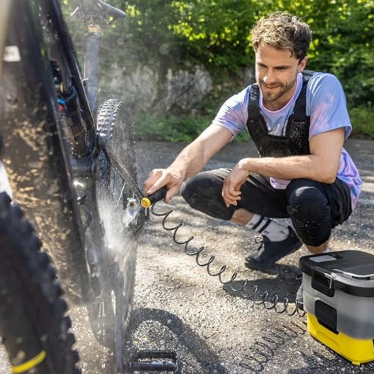 Kärcher Mobile Outdoor Cleaner OC 4, Hochdruckreiniger mit integriertem Lithium-Ionen-Akku und 8 Liter Wassertank – Bild 10