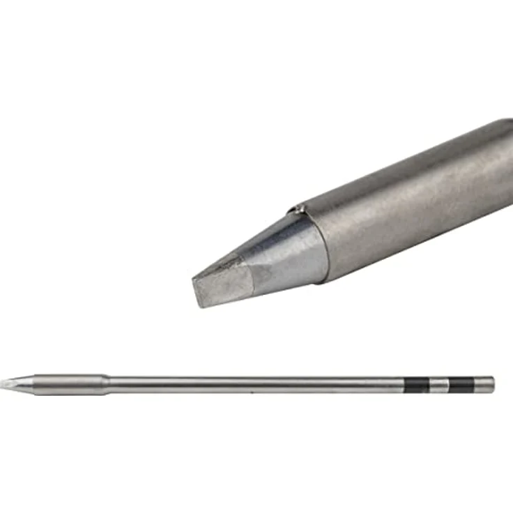 Quick Dauerlötspitze gerade Meißelförmig 2, 4 mm Breit Rapid-Kartuschen-Lötspitze für TS1200 Lötstation – Bild 1