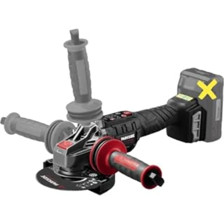 PARKSIDE PERFORMANCE® Akku-Winkelschleifer 20 V »PWSAP 20-Li E6«, bürstenloser Motor, Smart-App-LED, Aluminiumgehäuse, ohne Akku, ohne Ladegerät – Bild 3