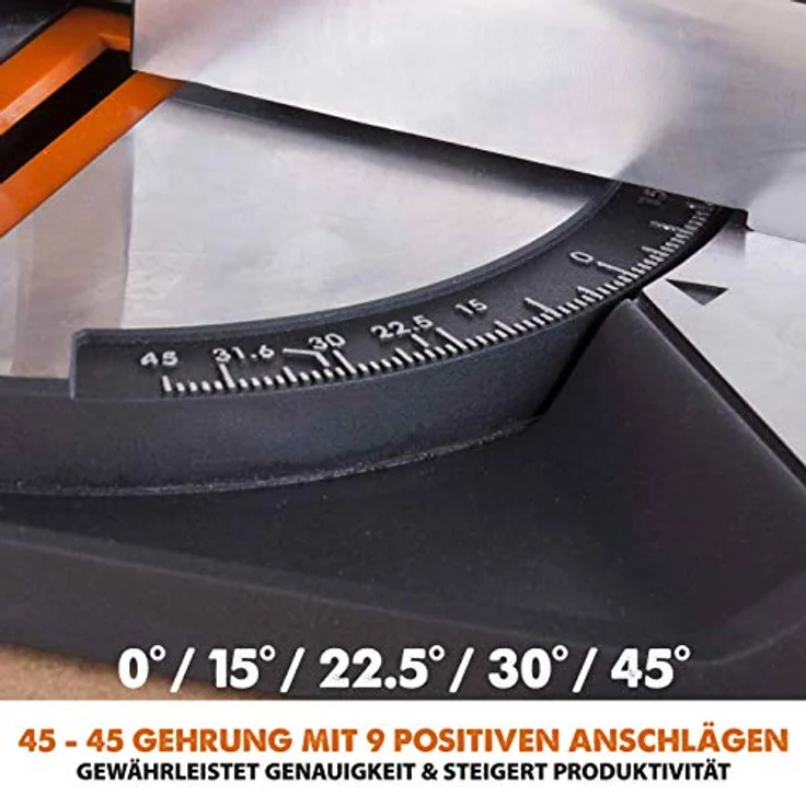 Evolution Power Tools - R210CMS Mehrzweck-Gehrungssäge, 210 mm (230 V) – Bild 11