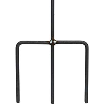 Regenmesser Mit Glas 125cm - Terracotta Design Für Garten, Inkl. Universalstab Mit Doppel-Erdspieß