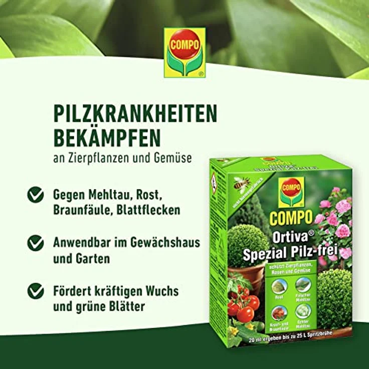 COMPO Ortiva Spezial Pilz-frei Pilz-frei 20 ml – Bild 3
