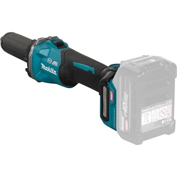 Makita Akku-Geradschleifer 40V GD001GZ, leistungsstarker Schleifer mit XPT und AFT, für Schleifstifte bis 38 mm Ø – Bild 3