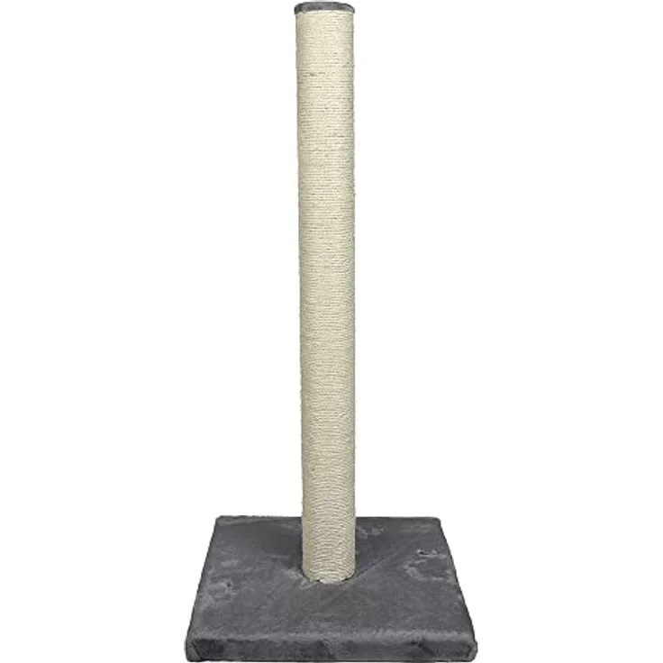 Europet Bernina 431-408667 Classic-Eco Katzenkratzbaum Highpost, 40 x 40 x 90 cm, Farbe grau