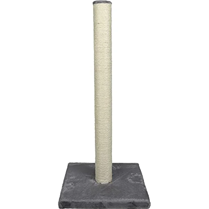 Europet Bernina 431-408667 Classic-Eco Katzenkratzbaum Highpost, 40 x 40 x 90 cm, Farbe grau – Bild 1