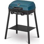 Enders Camping Gasgrill Explorer II Pro, 2 Edelstahlbrenner, Grill-Thermometer, Kochen- und Backen-Funktion, Aluguss-Grillwanne, Modell #2108