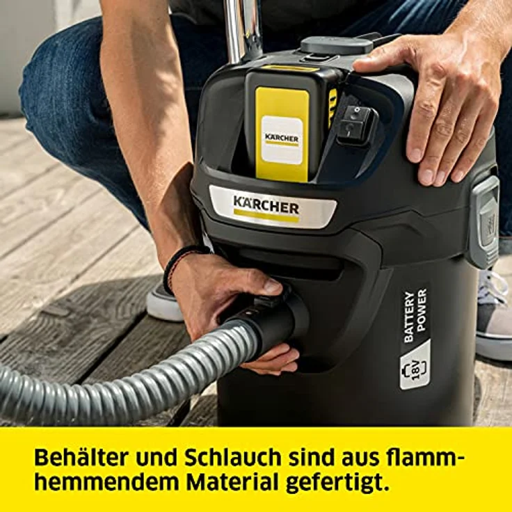 Kärcher AD 2 Battery Akku-Aschesauger – Bild 5