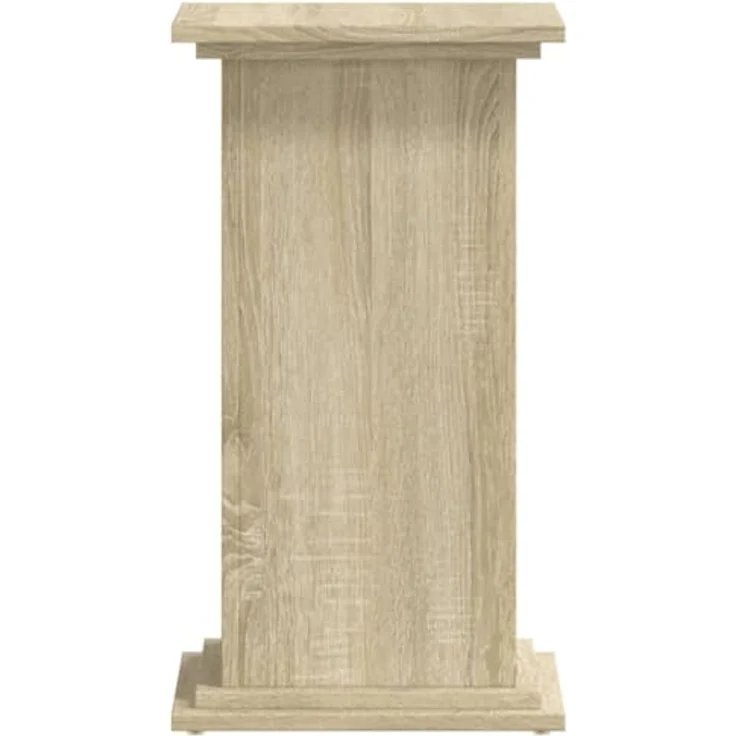 vidaXL Blumenständer Pflanzenständer Sonoma-Eiche 33x33x60 cm Holzwerkstoff (1 St) mit großer Oberfläche und zeitlosem Design – Bild 7