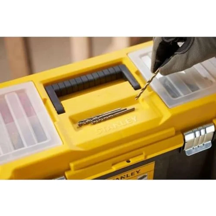 Stanley Werkzeugbox mit Organizer 19Z, robuster Werkzeugkoffer mit intelligentem Fächerdesign – Bild 3