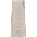 Vossen Saunakilt Livina, Beige, 80x140 cm, Oeko-Tex® Standard 100, mit praktischer Tasche und verstellbaren Druckknöpfen, saugfähig