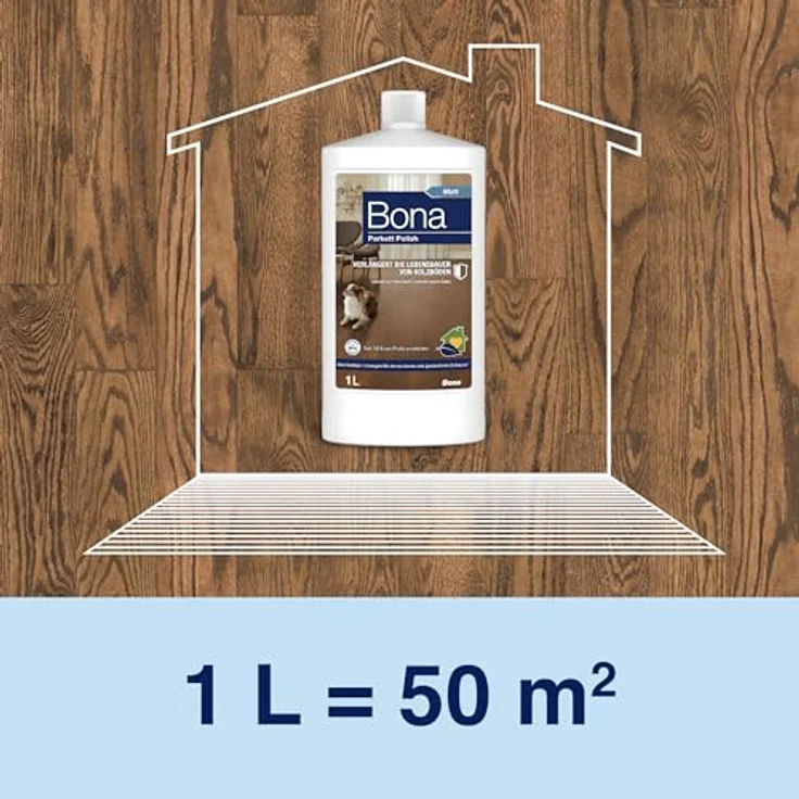 Bona Parkett Polish 1 Liter Matt – Bild 8