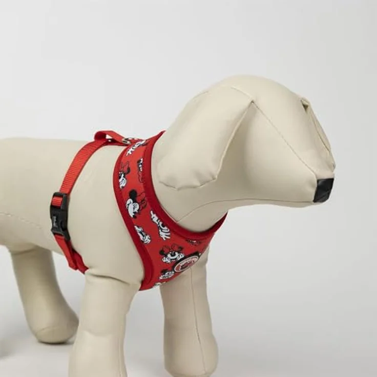 Cerda Hundegeschirr Disney Minnie Premium S/M, verstellbar, leichtes Polyester, strapazierfähig – Bild 3