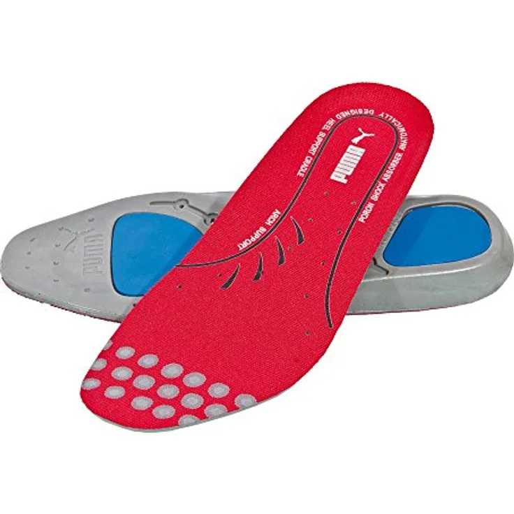 Puma Safety Einlegesohlen evercushion Plus footbed 20.451.0 wechselbares Fußbett für Sicherheitsschuhe, Größe 43, 47-204510-43