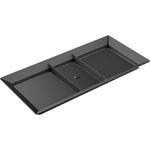 BLANCO SELECT Eimerdeckel 15 Liter Kunststoff schwarz - Deckel zur Eimerabdeckung und Sammlung von Kleinteilen, passend für BLANCO SELECT II und FLEXON II