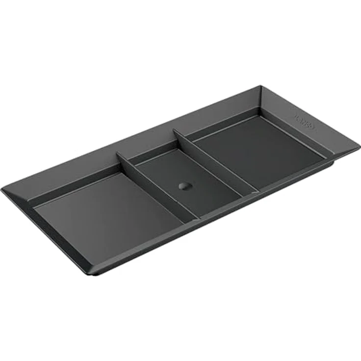 BLANCO SELECT Eimerdeckel 15 Liter Kunststoff schwarz - Deckel zur Eimerabdeckung und Sammlung von Kleinteilen, passend für BLANCO SELECT II und FLEXON II – Bild 1