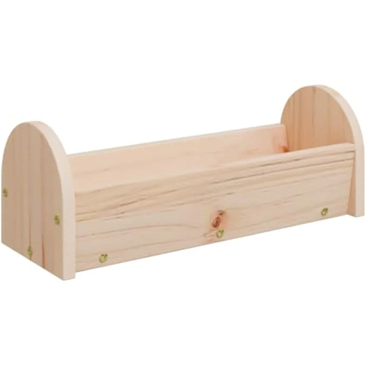 vidaXL Futterstation für Kaninchen, 28 x 10 x 10 cm, aus massivem Fichtenholz - Preisvergleich – Bild 5