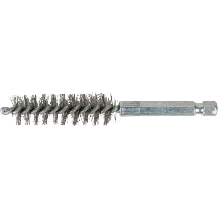 KSTOOLS 1/4' Stahl Bürste Ø 14 mm, Schleifbürste mit 100 mm Gesamtlänge und 1/4" Antrieb