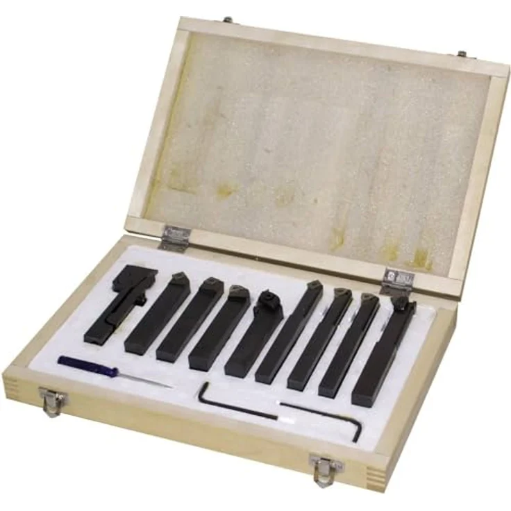 HOLZMANN MASCHINEN Juego 9 Stück unterteilbare Löffel / 12 mm, aus hochwertigen Materialien, hohe Festigkeit und Haltbarkeit – Bild 1