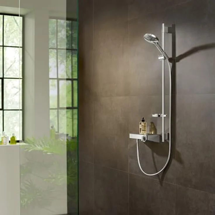 hansgrohe Raindance Select S 120 PowderRain Green, Duschbrause mit 3 Strahlarten, 125 mm Durchmesser, 5.70 l/min – Bild 7