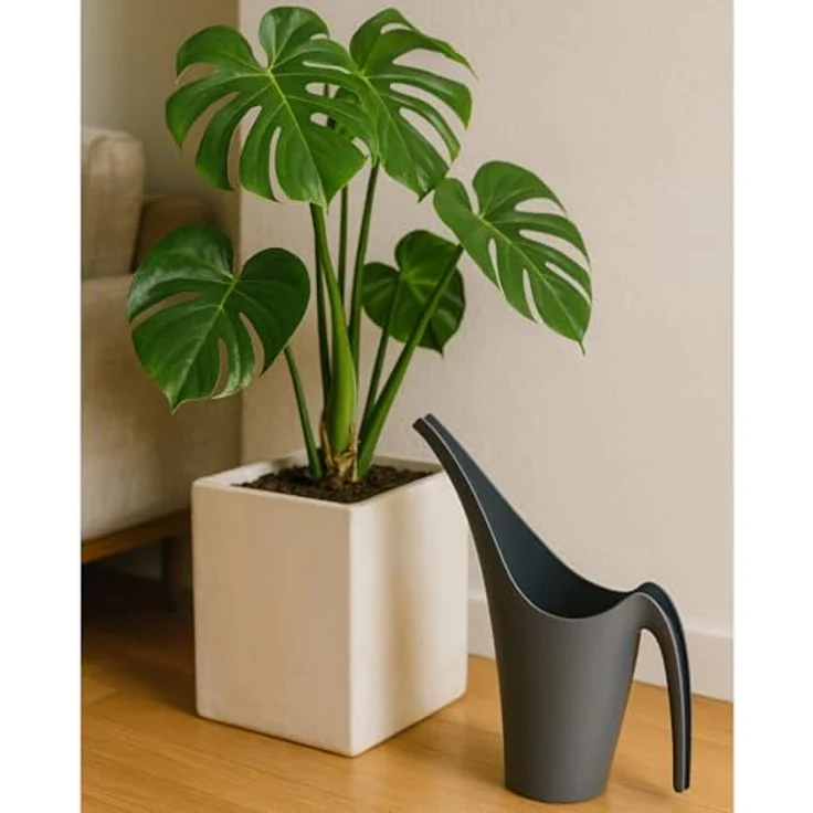 Prosperplast Gießkanne Giraffe IKW2, 1,5 Liter, robuste Kunststoffkonstruktion für Innen- und Außenbereich – Bild 3