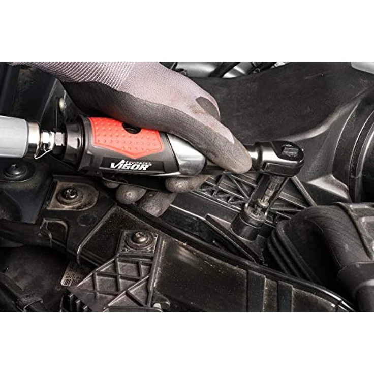 Vigor V5674 Druckluft-Ratschenschraubendreher, mit Umschaltfunktion und 35.2 Nm Anzugs-Drehmoment – Bild 4