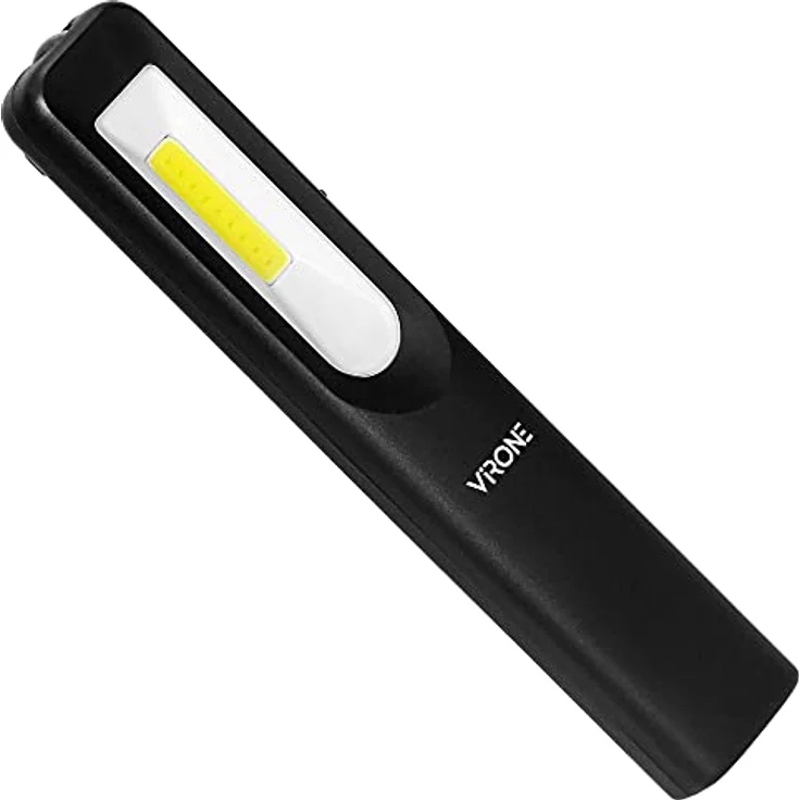 Virone WL-2, Kabellose LED Arbeitsleuchte, dimmbar, 3W, 200lm, mit starkem Magnet, integrierter Haken und 1200mAh Akku – Bild 2