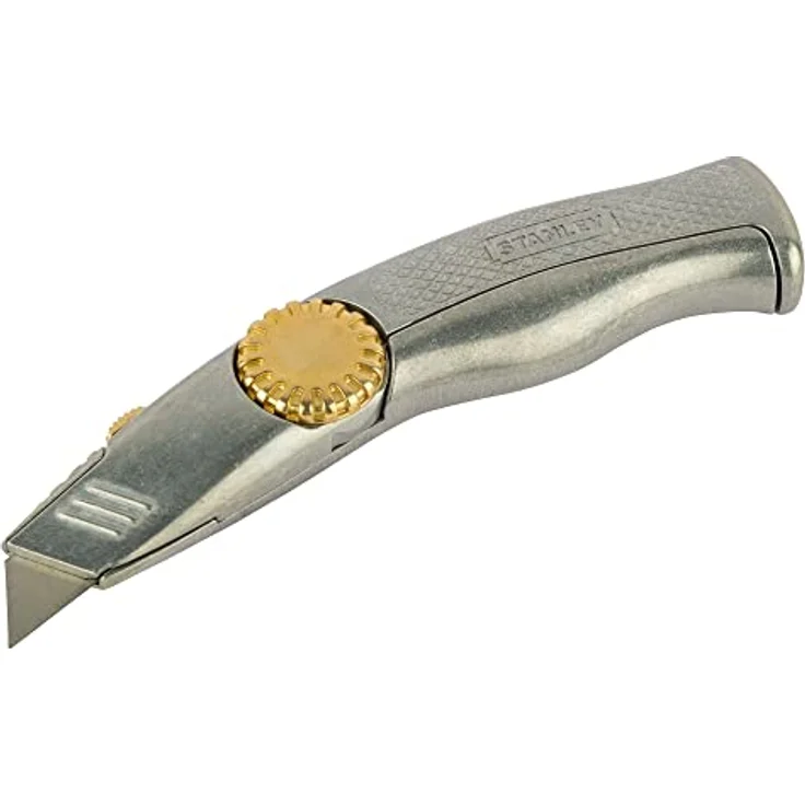 Stanley FatMax Messer einziehbare Klinge (robustes Gehäuse, ergonomisches Design, InterLock, magnetische Spitze) 0-10-819 – Bild 5