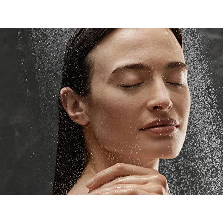 hansgrohe Kopfbrause Rainfinity, Kopfbrause 360 3jet mit Wandanschluss - Chrom, vertikal neigbar, maximale Durchflussmenge 28,1 l/min – Bild 5