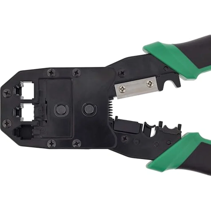 Inline Elektro-Installationszange, Modular Crimpzange für RJ11/RJ12/RJ45 Stecker – Bild 3