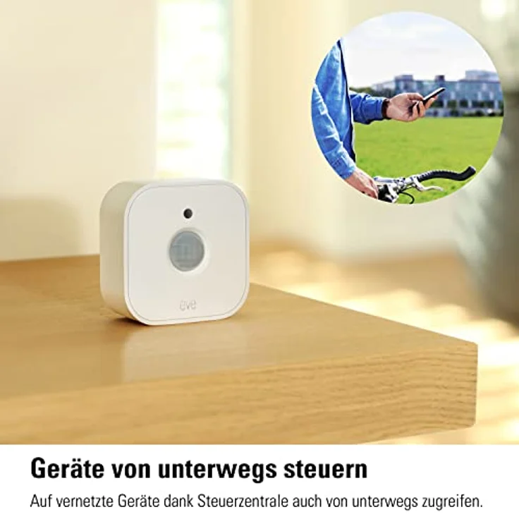 Eve Motion (Matter) – Smarter Bewegungssensor mit Lichtsensor, IPX3, automatische Aktivierung von Leuchten und Geräten, Matter über Thread, funktioniert mit Apple Home, Alexa, Google Home, SmartThings – Bild 4